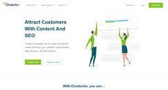 Desktop Screenshot of conductor.com