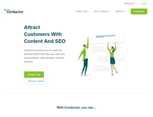 Tablet Screenshot of conductor.com